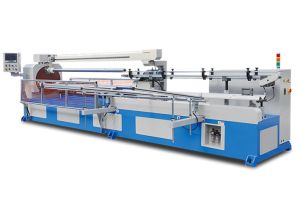 Three shafts paper tube cutting machine